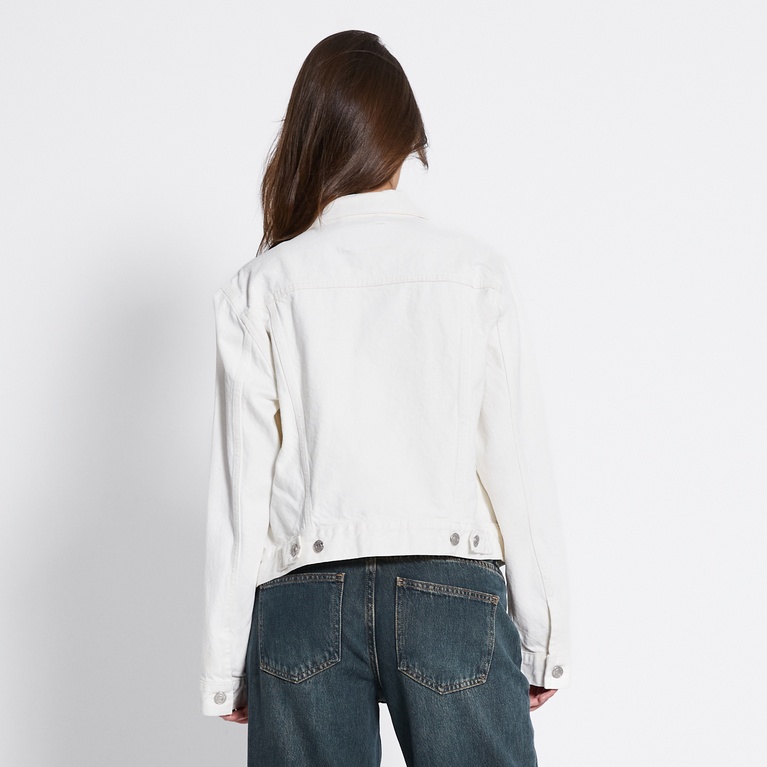 Cropped denim jacket "Own"